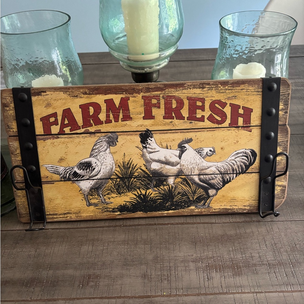 Farm Fresh Rustic Wall Sign